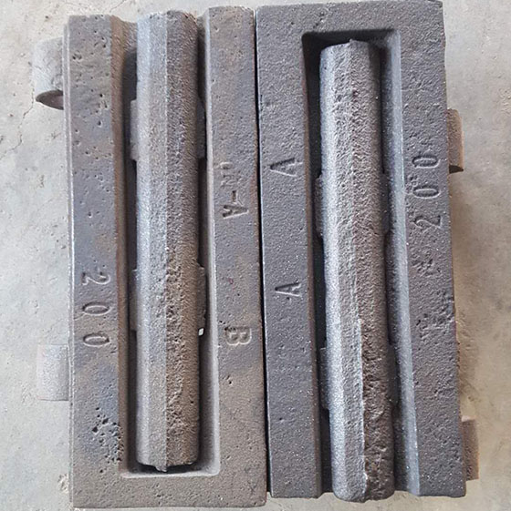 Live-core grate bar